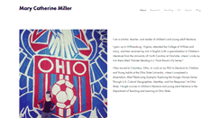 Desktop Screenshot of marymiller.com