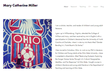 Tablet Screenshot of marymiller.com